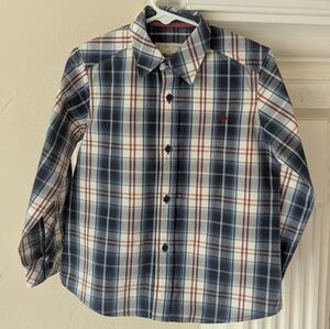 Pili Carrera | Plaid Button down Shirt